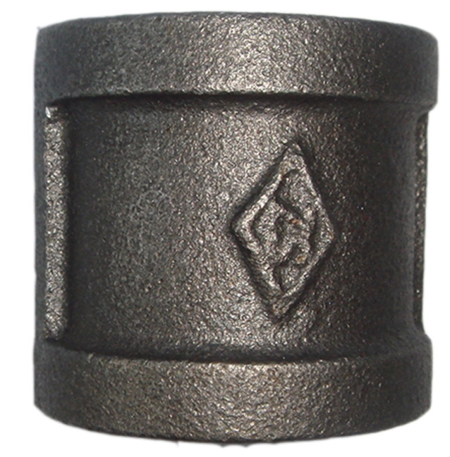 Black Malleable Iron Pipe Fittings Socket