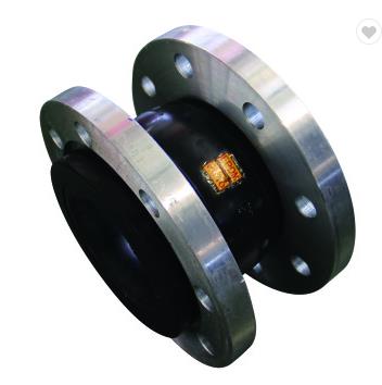 Black malleable iron pipe fitting flange with 4 holes